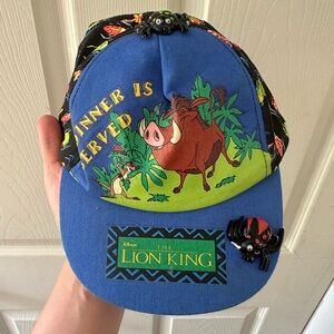 Vintage lion king hat